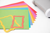 Sizzix Surfacez Revealz Sandable A4 Cardstock 40/Pkg, Jewel