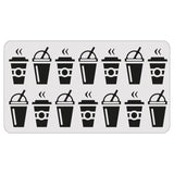 Sizzix Sidekick Texture Fades Embossing Folder By Tim Holtz, Fresh Brewed (666862)