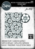 Sizzix Multi Level Textured Impressions Embossing Folder by Tim Holtz, Vault Lace (#666865)
