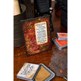 Sizzix Multi Level Textured Impressions Embossing Folder by Tim Holtz, Vault Gears (#666866)