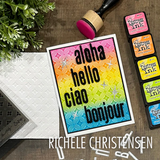 Sizzix Multi Level Textured Impressions Embossing Folder by Tim Holtz, Vault Diamonds (#666867)