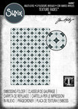 Sizzix Multi Level Textured Impressions Embossing Folder by Tim Holtz, Vault Diamonds (#666867)