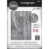 Sizzix 3D Texture Fades Embossing Folder A5 by Tim Holtz, Lumber (666884)