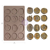 Prima Marketing, Decor Mould 5"X8"X8mm, The Home Baker, Sweet Seal