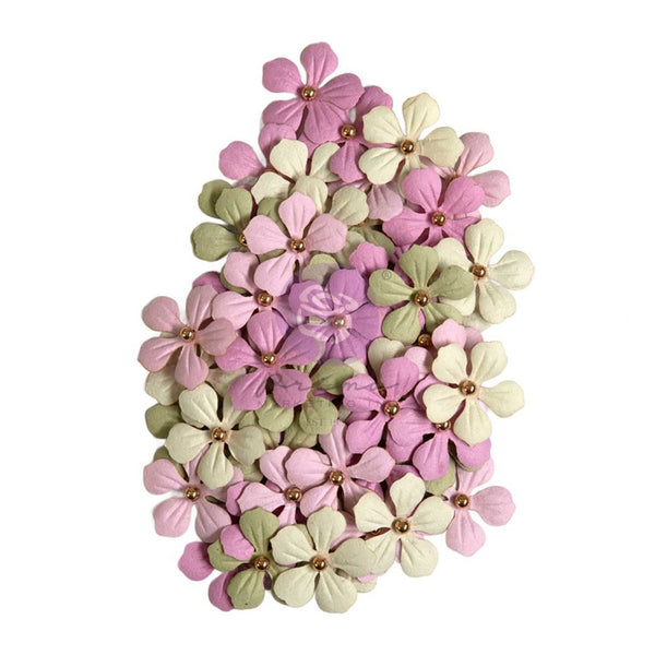 Prima Marketing, Paper Flowers 60/Pkg, Serene Petals, Pastel Whispers (#677107)