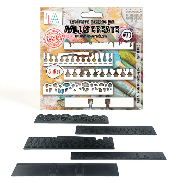AALL And Create, Die-cutting Die Set, #73, Tear It Out