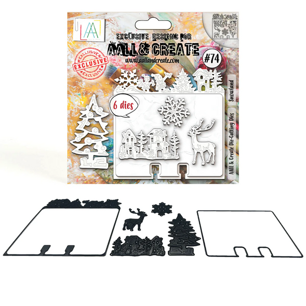 AALL And Create, Die-cutting Die Set, #74, Snowland