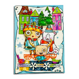 AALL & Create, Washi Tape, #92, Denim Sunflowers