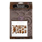 Prima Marketing, Finnabair Decor Moulds 5"x8"x8mm, Steampunk Beetles (951436)