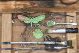 Finnabair Art Alchemy Metallique Wax .68 Fluid Ounce, Moss Green