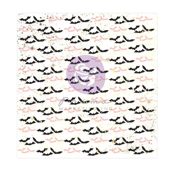 Prima Marketing Single-Sided Acetate 12"X12" By Frank Garcia, Sparkling Bats