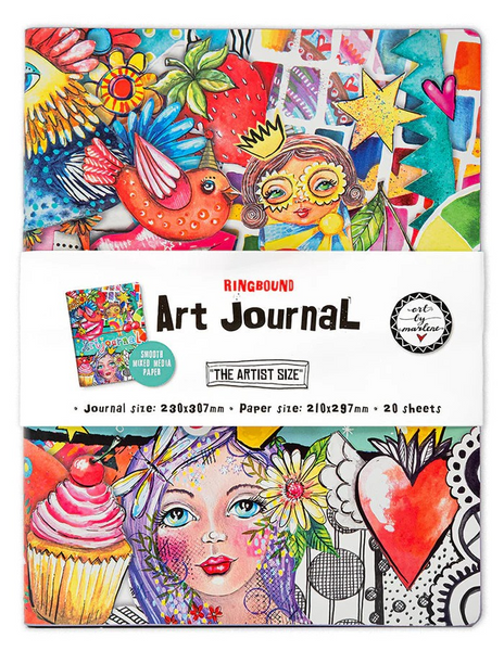 Studio Light, Art By Marlene Essentials, Artist Size Journal 9.06"X12.09" (ABM-25-JOUR17)