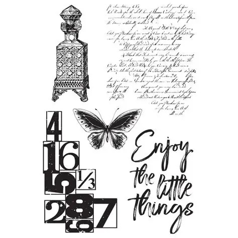 Kaisercraft, Clear Stamp 6"X4", Antiquities