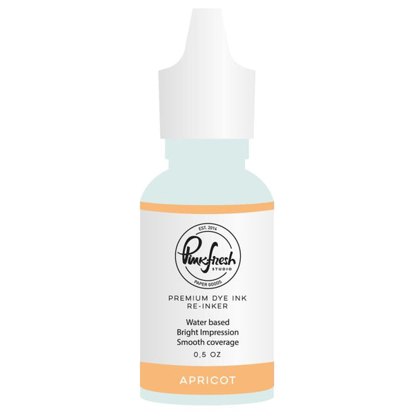 Pinkfresh Studio Dye Re-Inker 0.5oz, Apricot