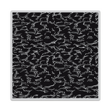 Hero Arts Background Cling Stamps 6"X6", Aqua Texture Bold Prints