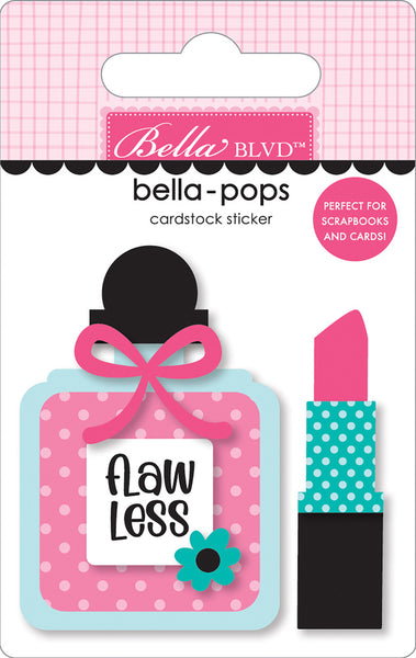Bella Blvd, Bella-pops 3D Cardstock Sticker, Hello Beautiful