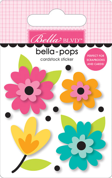 Bella Blvd, Bella-pops 3D Cardstock Sticker, Too Cute