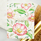 Spellbinders BetterPress Press Plate From The Pressed Posies, Cosmos Backdrop (BP-105)