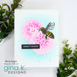 Gina K. Designs, Clear Stamps, Beautiful Bees
