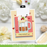 Lawn Fawn, Lawn Cuts Custom Craft Die, Build-A-Drink Root Beer Add-on (LF3432)
