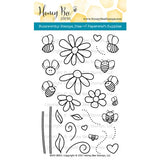 Honey Bee Stamps, 4"X6" Clear Stamp & Dies Combo, Busy Bees