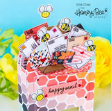 Honey Bee Stamps, 4"X6" Clear Stamp & Dies Combo, Busy Bees