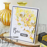Honey Bee Stamps, 4"X6" Clear Stamp & Dies Combo, Busy Bees
