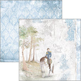 Ciao Bella, 12"x12" Double-Sided Paper Pack 90lb 12/Pkg, Midnight Spell