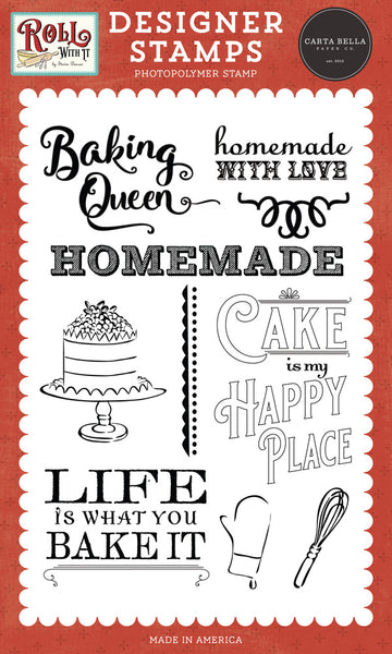 Carta Bella, Clear Stamps, Roll With It, Cake Is My Happy Place (#CBR378044)