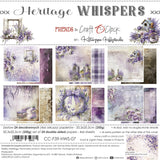 Craft O'Clock, 8"X8" Paper Pad, Heritage Whispers (CC-F39-HWS-07)