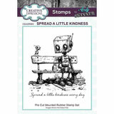 Creative Expressions, Pre Cut Rubber Stamp By Andy Skinner, Botology, Spread A Little Kindness (CEASR065)