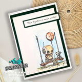 Creative Expressions, Pre Cut Rubber Stamp By Andy Skinner, Botology, Time Together (CEASR067)