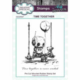 Creative Expressions, Pre Cut Rubber Stamp By Andy Skinner, Botology, Time Together (CEASR067)