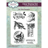 Creative Expressions Taylor Made Journals Clear Stamp 6"X8", Tis' The Season