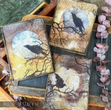 Tim Holtz Cling Stamps 7"X8.5", Mini Halloween (CMS093)
