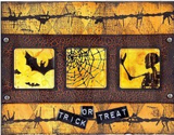 Tim Holtz Cling Stamps 7"X8.5", Mini Halloween (CMS093)