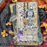 Tim Holtz Cling Stamps 7"X8.5", Mini Halloween #2 (CMS113)