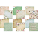 Elizabeth Craft Double-Sided Cardstock Pack 12"X12", Spring Blossom (CO31)