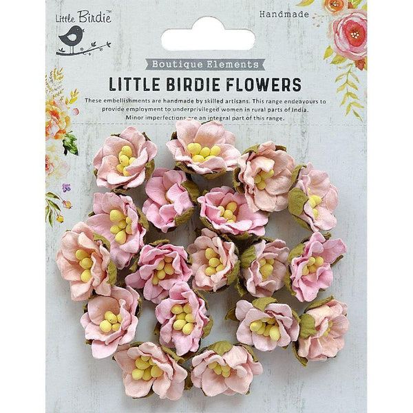 Little Birdie Butter Cup 18/Pkg, Pearl Pink