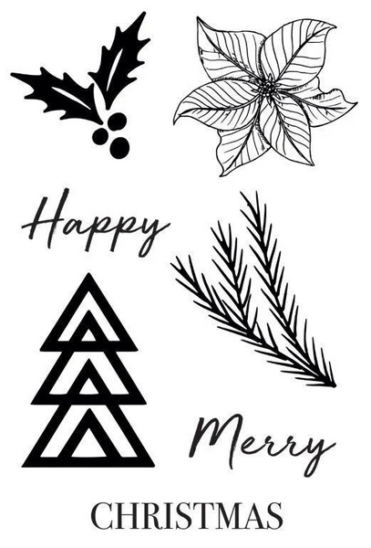 Kaisercraft Clear Stamp 6"X4", Starry Night