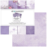 49 And Market Collection Pack 12"X12", Color Swatch: Lavender