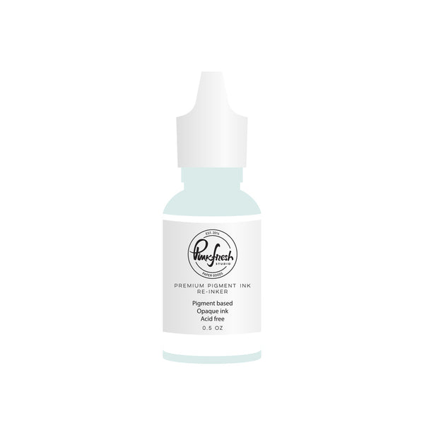 Pinkfresh Studio Dye Re-Inker 0.5oz, Calico White