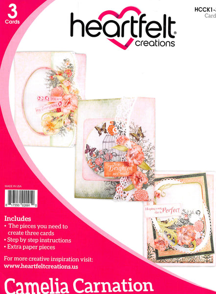 Heartfelt Creations, Camelia Carnation Class Kit