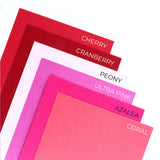 Hero Arts, 8.5X11 Hero Hues Premium Cardstock, Cherry (100 lbs)