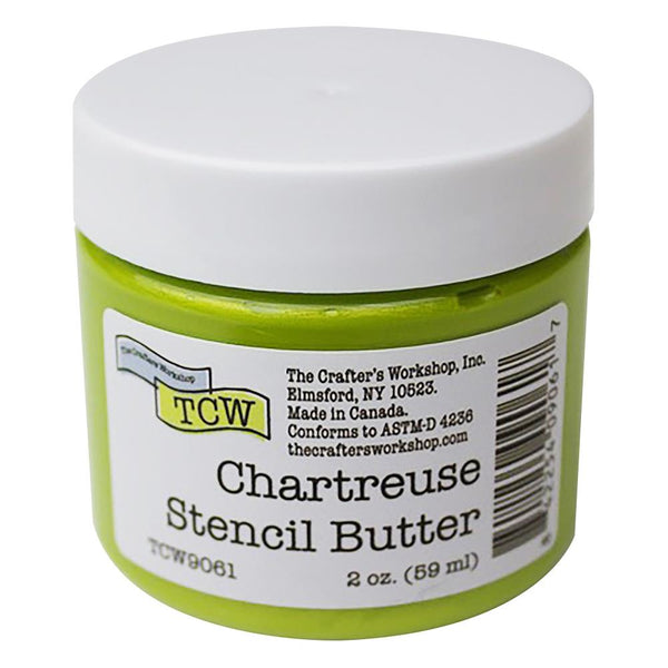 Crafter's Workshop Stencil Butter 2oz, Chartreuse