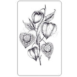 Sweet Poppy Stencil: Clear Stamp, Chinese Lantern Flower