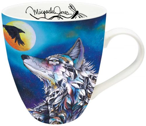 Canadian Art Prints, Indigenous Collection, Signature Mug, 18 oz., Connected by Artist Micqaela Jones