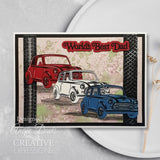 Creative Expressions, Sue Wilson Dream Car Collection, Tyre Tracks Craft Die