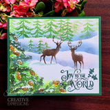 Creative Expressions Taylor Made Journals Clear Stamp 6"X8", Tis' The Season