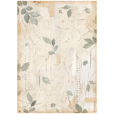 Stamperia Rice Paper Sheet A4 6/Pkg, Create Happiness Secret Diary